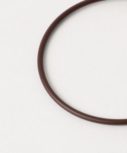 BEAUTY&YOUTH UNITED ARROWS（ビューティーアンドユースユナイテッドアローズ）の「BY カラーコーティング ビッグフープピアス ◆（ピアス（両耳用）・レディース・ブラック/グレー/ワインレッド・FREE）」の6枚目の写真