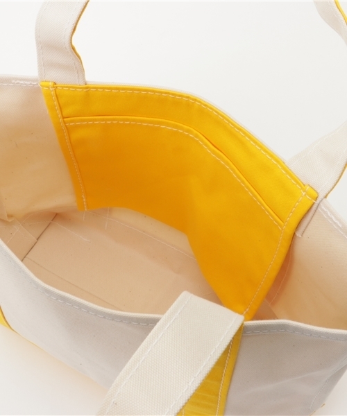 liflattie ships（リフラティ シップス）の「TEMBEA（テンベア）:オープン トート（トートバッグ・レディース・イエロー/ピンク・ONE SIZE）」の8枚目の写真