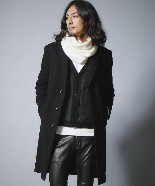 5351 POUR LES HOMMES（ゴーサンゴーイチプールオム）の「ライトキルティングベスト（ダウンベスト・メンズ・ブラック・44/46/48）」の11枚目の写真