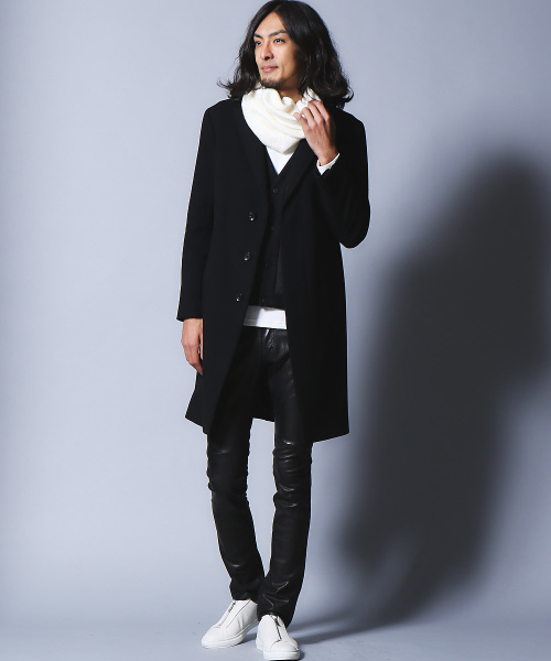 5351 POUR LES HOMMES（ゴーサンゴーイチプールオム）の「ライトキルティングベスト（ダウンベスト・メンズ・ブラック・44/46/48）」の12枚目の写真