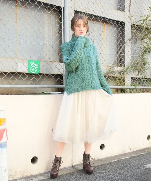 Heather（ヘザー）の「3WAYホシガラチュールスカート  778197（スカート・レディース・ブラック/グレー/ホワイト系その他・FREE）」の9枚目の写真