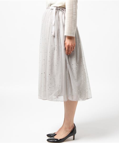 Heather（ヘザー）の「3WAYホシガラチュールスカート  778197（スカート・レディース・ブラック/グレー/ホワイト系その他・FREE）」の8枚目の写真