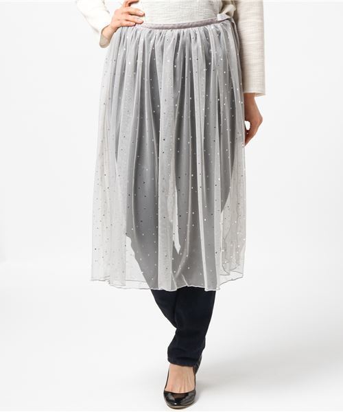 Heather（ヘザー）の「3WAYホシガラチュールスカート  778197（スカート・レディース・ブラック/グレー/ホワイト系その他・FREE）」の15枚目の写真