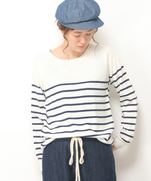 LBC | ボーダーニットプルオーバー(ニット/セーター)