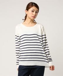 LBC | ボーダーニットプルオーバー(ニット/セーター)