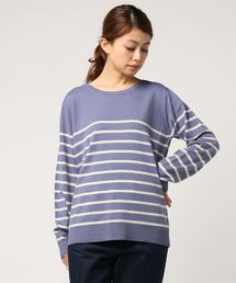 LBC | ボーダーニットプルオーバー(ニット/セーター)