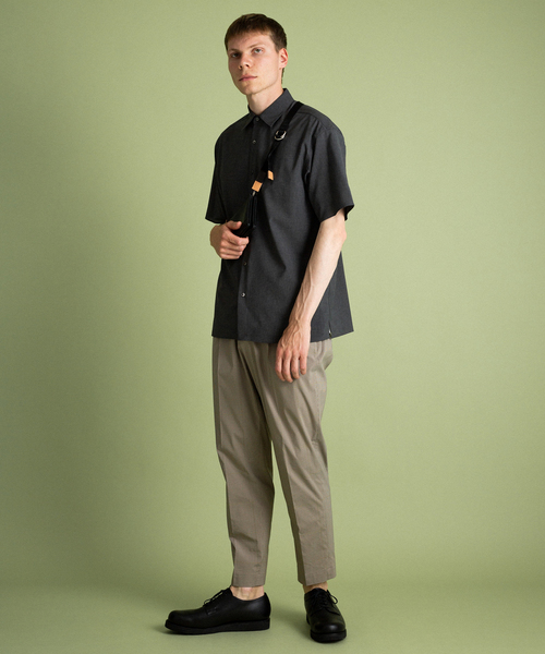 UNITED TOKYO（ユナイテッドトウキョウ）の「ボイルショートスリーブシャツ（シャツ/ブラウス・メンズ・ブラック/ベージュ/オフホワイト/ダークグレー/ネイビー・1/2/3）」の21枚目の写真