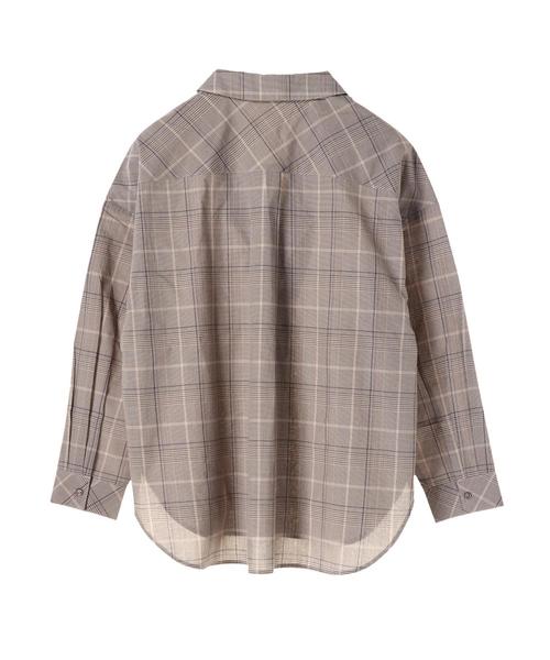 AMERICAN HOLIC（アメリカンホリック）の「ベーシックスキッパーシャツ＊（シャツ/ブラウス・レディース・ベージュ/ネイビー/ベージュ系その他4/ブラック系その他3/オフホワイト/その他8・M/L）」の11枚目の写真