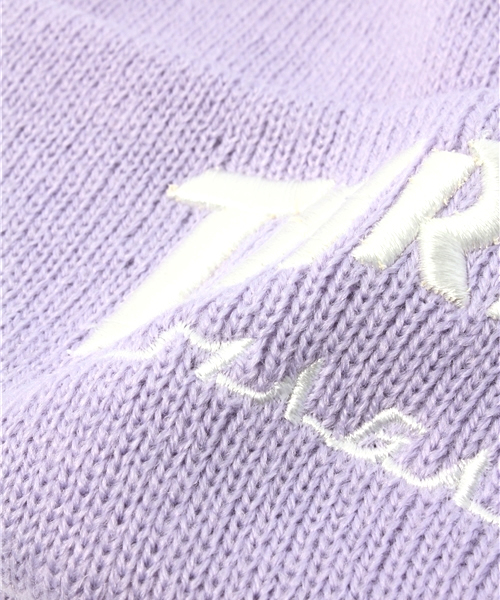 THRASHER(スラッシャー)の「∴WEGO/THRASHERニットキャップ(ニットキャップ/ビーニー・レディース・ホワイト/グリーン/パープル/ピンク/ブラック/サックスブルー・FREE)」の10枚目の写真