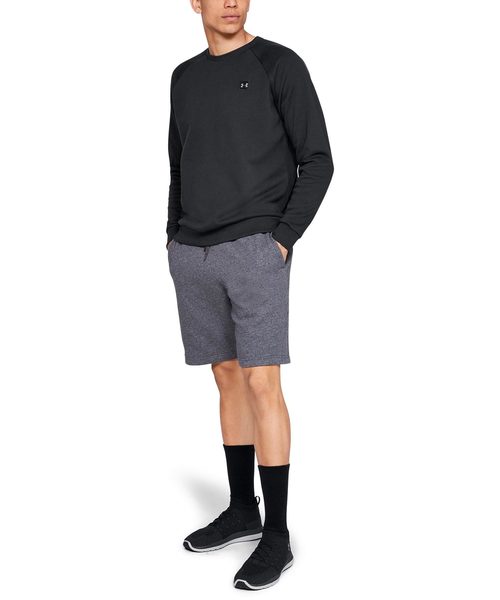 UNDER ARMOUR（アンダーアーマー）の「UAライバルフリースクルー(ライフスタイル/ロングスリーブ/MEN)[1320738]（スウェット・メンズ・ライトグレー/ブラック/ダークインディゴブルー/カーキ/コバルトブルー・SM/XXL/MD/LG/XL）」の9枚目の写真