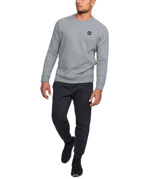 UNDER ARMOUR（アンダーアーマー）の「UAライバルフリースクルー(ライフスタイル/ロングスリーブ/MEN)[1320738]（スウェット・メンズ・ライトグレー/ブラック/ダークインディゴブルー/カーキ/コバルトブルー・SM/XXL/MD/LG/XL）」の13枚目の写真