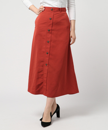 NANO universe | フロントボタンスカート(スカート)