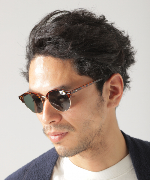 BAYFLOW（ベイフロー）の「サーモントサングラス 19SS（サングラス・メンズ・ブラック/ブラウン・FREE）」の2枚目の写真