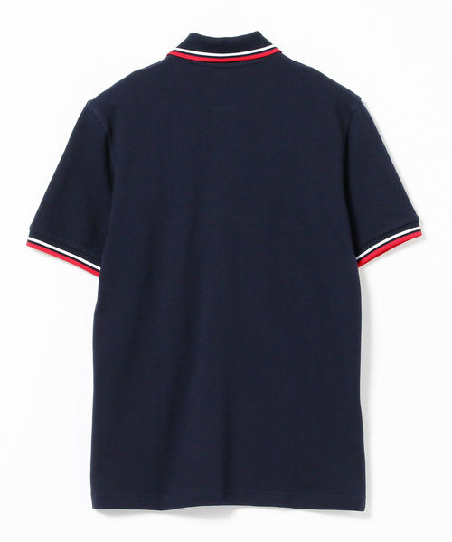 【ぶたまん】ビームス別注フレッドペリー/ポロシャツ/専用生地/濃紺×白×銅 Ray BEAMS（レイ ビームス）FRED PERRY / The Twin Tipped Fred