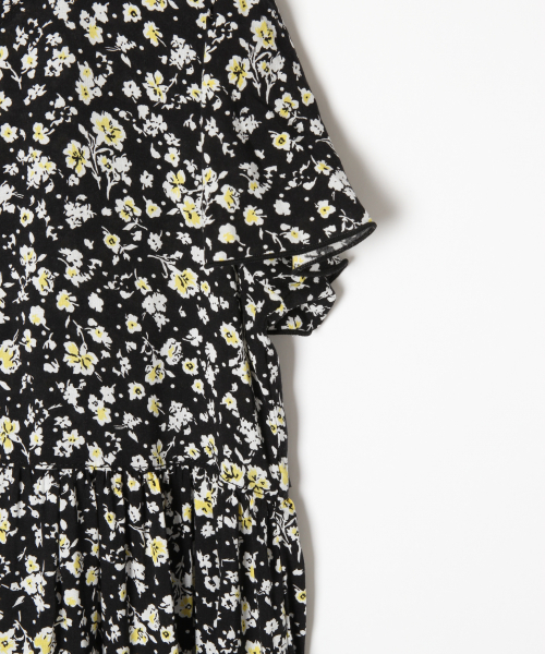 GLOBAL WORK（グローバルワーク）の「【キッズ】プチエリハナガラワンピース半袖/835987（ワンピース・キッズ・ライトブルー/ブラック/レッド/ホワイト系その他2・SMALL/MEDIUM/LARGE/X-LARGE/XX-LARGE）」の5枚目の写真