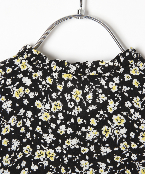 GLOBAL WORK（グローバルワーク）の「【キッズ】プチエリハナガラワンピース半袖/835987（ワンピース・キッズ・ライトブルー/ブラック/レッド/ホワイト系その他2・SMALL/MEDIUM/LARGE/X-LARGE/XX-LARGE）」の9枚目の写真