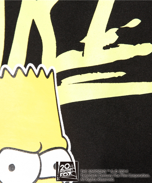 WEGO(ウィゴー)の「∴WEGO/SimpsonsプリントTシャツ(Tシャツ/カットソー・メンズ・ホワイト/ブラック・LARGE/MEDIUM)」の3枚目の写真