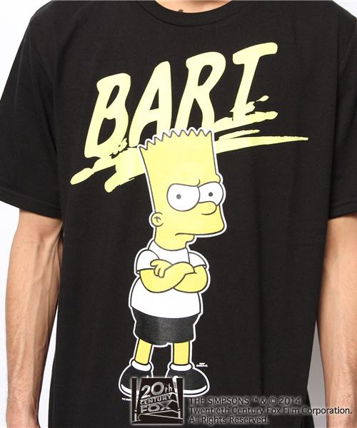 WEGO(ウィゴー)の「∴WEGO/SimpsonsプリントTシャツ(Tシャツ/カットソー・メンズ・ホワイト/ブラック・LARGE/MEDIUM)」の4枚目の写真