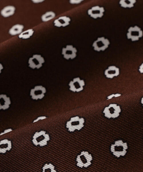 UNITED ARROWS（ユナイテッドアローズ）の「＜Fratelli Luigi (フラテッリ ルイージ) ＞ コモン ストール ◆（マフラー・メンズ・ブラック/ダークブラウン・FREE）」の4枚目の写真