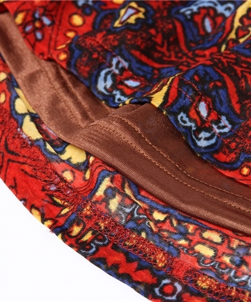 チチカカ（チチカカ）の「サンドラスカート（スカート・レディース・グリーン/ピンク/レッド・FREE）」の10枚目の写真