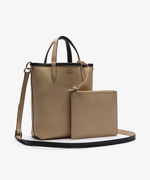 LACOSTE(ラコステ)の「ANNAリバーシブル縦型 トートバッグ / 2WAY(トートバッグ・レディース・ブラック/ブラック×ピンク/アイボリー/パープル/ネイビー/ホワイト×グリーン/ホワイト×イエロー/ブルー系その他/ライトグレー・FREE)」の20枚目の写真