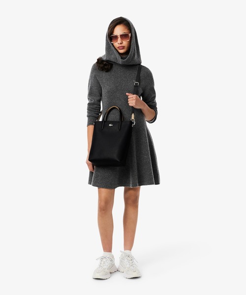 LACOSTE(ラコステ)の「ANNAリバーシブル縦型 トートバッグ / 2WAY(トートバッグ・レディース・ブラック/ブラック×ピンク/アイボリー/パープル/ネイビー/ホワイト×グリーン/ホワイト×イエロー/ブルー系その他/ライトグレー・FREE)」の17枚目の写真