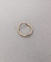 【2size展開】つや消しアーモンドシェイプ2サイズリング