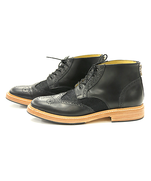 CAMINANDO（カミナンド）の「Mid Cut Wingtip Shoes (CAMINANDO)（ドレスシューズ・メンズ・ブラウン/ブラック・26.0cm/27.0cm）」の4枚目の写真