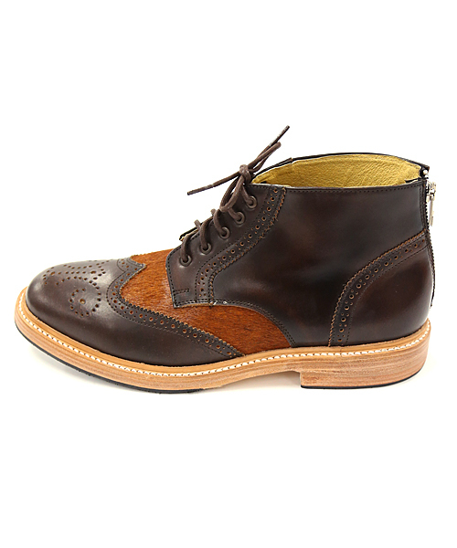 CAMINANDO（カミナンド）の「Mid Cut Wingtip Shoes (CAMINANDO)（ドレスシューズ・メンズ・ブラウン/ブラック・26.0cm/27.0cm）」の9枚目の写真