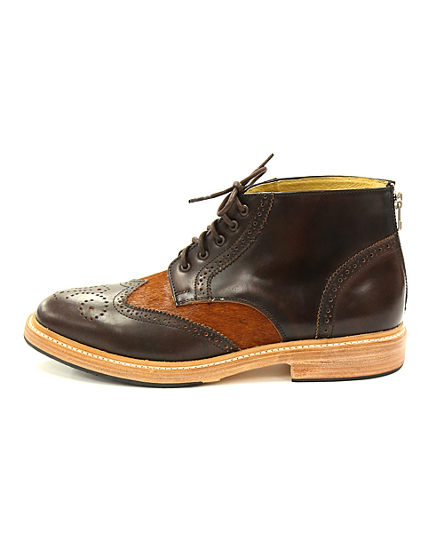 CAMINANDO（カミナンド）の「Mid Cut Wingtip Shoes (CAMINANDO)（ドレスシューズ・メンズ・ブラウン/ブラック・26.0cm/27.0cm）」の10枚目の写真