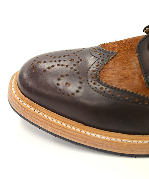 CAMINANDO（カミナンド）の「Mid Cut Wingtip Shoes (CAMINANDO)（ドレスシューズ・メンズ・ブラウン/ブラック・26.0cm/27.0cm）」の13枚目の写真
