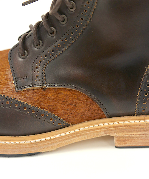 CAMINANDO（カミナンド）の「Mid Cut Wingtip Shoes (CAMINANDO)（ドレスシューズ・メンズ・ブラウン/ブラック・26.0cm/27.0cm）」の14枚目の写真