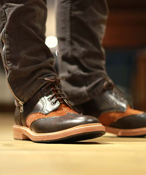 CAMINANDO（カミナンド）の「Mid Cut Wingtip Shoes (CAMINANDO)（ドレスシューズ・メンズ・ブラウン/ブラック・26.0cm/27.0cm）」の16枚目の写真