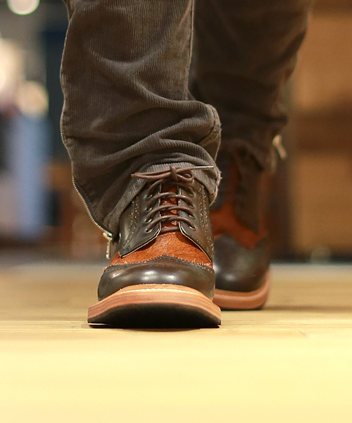 CAMINANDO（カミナンド）の「Mid Cut Wingtip Shoes (CAMINANDO)（ドレスシューズ・メンズ・ブラウン/ブラック・26.0cm/27.0cm）」の17枚目の写真