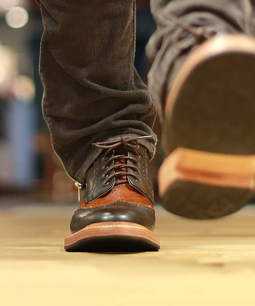 CAMINANDO（カミナンド）の「Mid Cut Wingtip Shoes (CAMINANDO)（ドレスシューズ・メンズ・ブラウン/ブラック・26.0cm/27.0cm）」の18枚目の写真