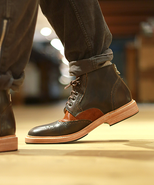 CAMINANDO（カミナンド）の「Mid Cut Wingtip Shoes (CAMINANDO)（ドレスシューズ・メンズ・ブラウン/ブラック・26.0cm/27.0cm）」の19枚目の写真