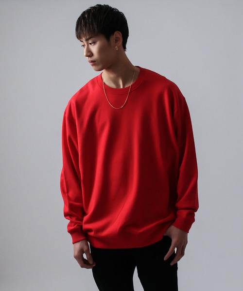 United Athle（ユナイテッドアスレ）の「2-【UA -ユナイテッドアスレ-】10oz CREW SWEAT 無地スウェット/絶妙なワイドシルエット / レディース メンズ トレーナー/ 10.0oz /クルーネック/スウェット / トレーナー（スウェット・レディース・オリーブ/バーガンディー/レッド/ミックスグレー/ネイビー/ブラック/ロイヤルブルー・LARGE/X-LARGE/MEDIUM/XX-LARGE/SMALL）」の13枚目の写真