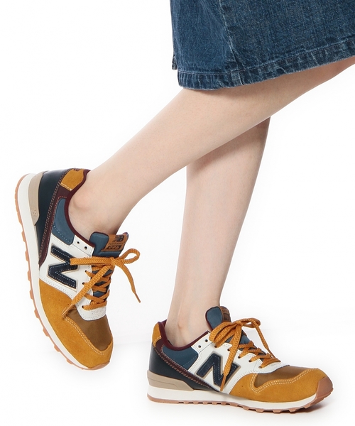 Another Edition（アナザーエディション）の「NB WR996 Combi MUS（スニーカー・レディース・マスタード・22.5cm/24.5cm/23.5cm）」の2枚目の写真