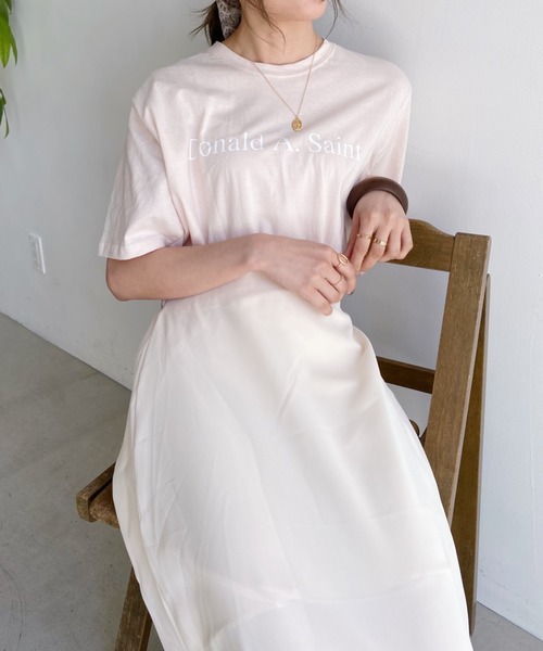 CLEA(クレア)の「Donald ロゴ TEE(Tシャツ/カットソー・レディース・ホワイト/ブラック/ライトベージュ・FREE)」の11枚目の写真