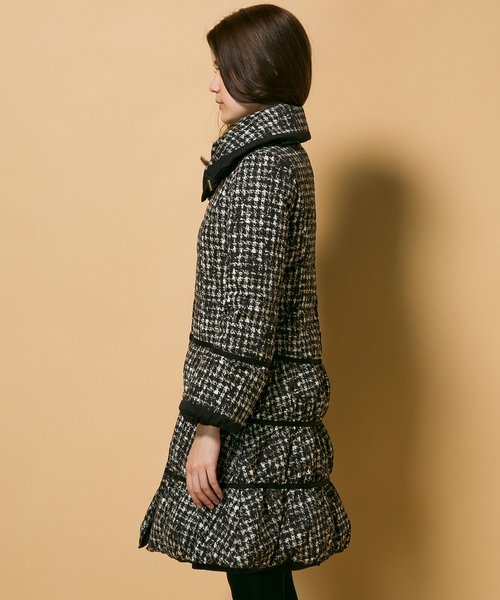 【美品】TOCCA トッカ　Wジップ　ドレスダウンコート　ブラック　0サイズ セール】 【00サイズ・WEB限定カラーあり・洗える】SNOW STORM