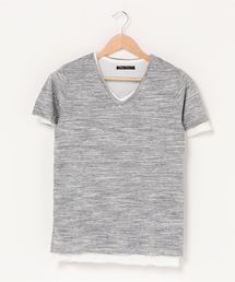 アンサンブルVネック半袖Tシャツ