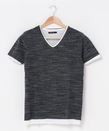 アンサンブルVネック半袖Tシャツ