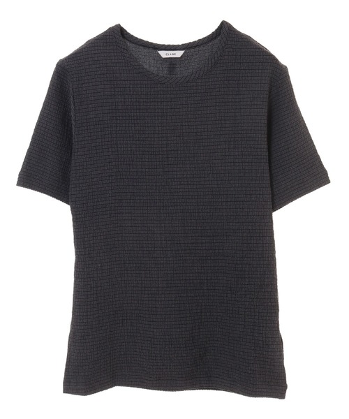CLANE（クラネ）の「【CLANE（クラネ）】コンパクトリンクルトップス　 18122-4231（Tシャツ/カットソー・レディース・ホワイト/ブラック/グリーン・1）」の16枚目の写真
