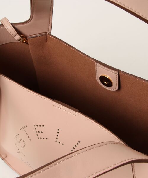 【Stella McCartney】ラージ ステラ ロゴバッグ ブラウン Women Brandy Logo Large Tote Bag | Stella McCartney US