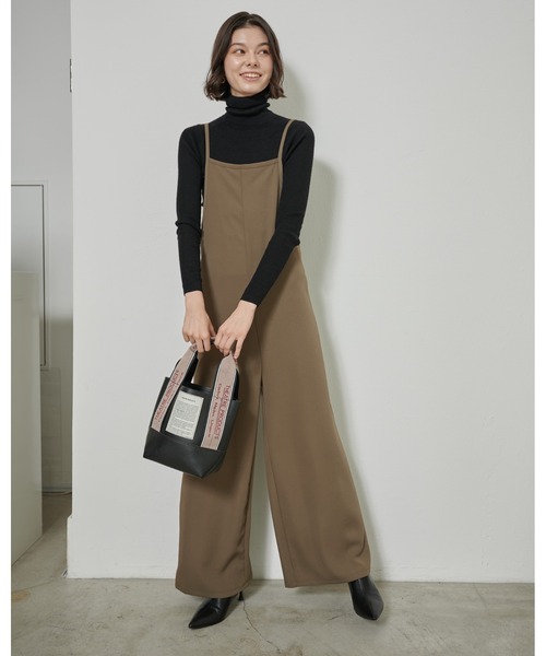 THEATRE PRODUCTS（シアタープロダクツ）の「MISSISSIPPI Ssize／合皮ジャガードテープ バッグ（トートバッグ・レディース・アイボリー/ブラック・FREE）」の16枚目の写真