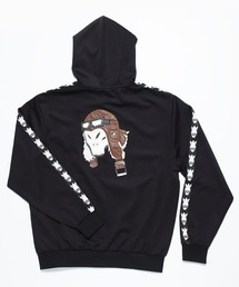 PINK BOMB | ジャイブ　パイロット　フ―ディー　ブルゾン(ブルゾン)