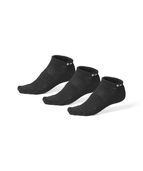 OAKLEY（オークリー）の「オークリー OAKLEY 3P NO SHOW SOCK ソックス/靴下/3足セット（ソックス/靴下・メンズ・ブラック・27-29cm/25-27CM/23-25/25-27）」の2枚目の写真