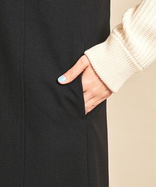 BEAUTY&YOUTH UNITED ARROWS(ビューティーアンドユースユナイテッドアローズ)の「BY∴ Vネックジャンパースカート ◆(ジャンパースカート・レディース・ベージュ/ブラック/その他1・M/S)」の5枚目の写真