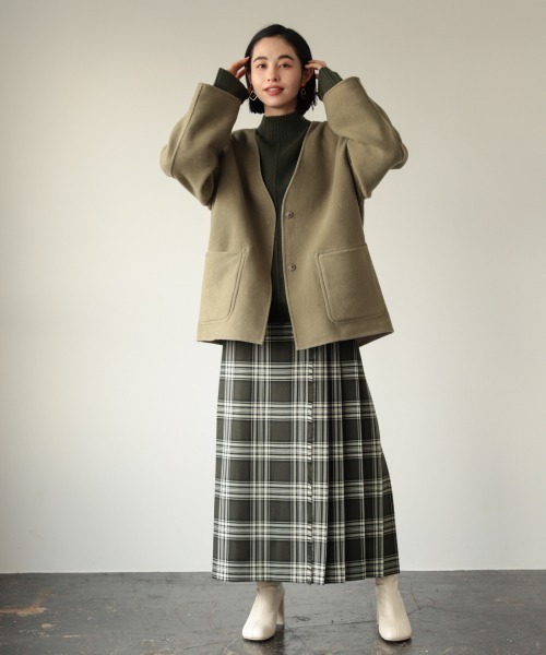 LOWRYS FARM（ローリーズファーム）の「メリノリバーシブルノー 