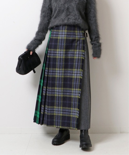 Tete様 Spick【O’NEIL OF DUBLIN】プリーツマキシスカート Spick & Span（スピックアンドスパン）の「【O'NEIL OF DUBLIN】ラップ